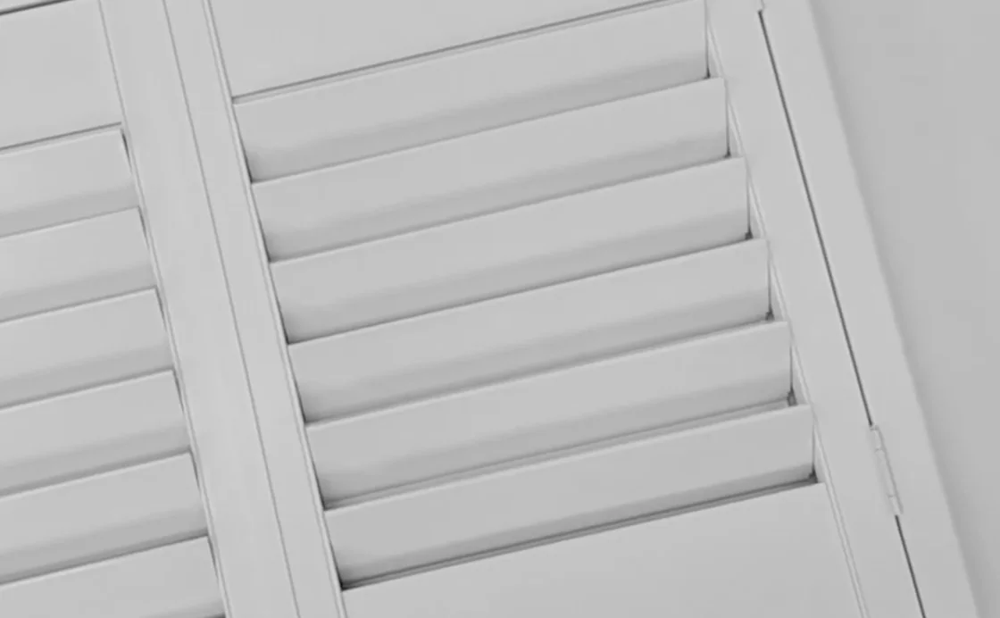 EasyKit Pre-Assembled plantation shutter panels and frame